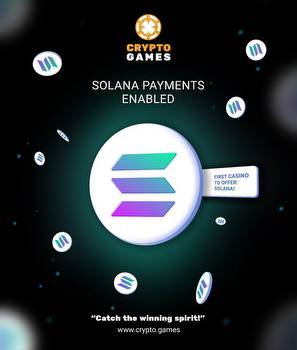 CryptoGames, The First Crypto-oriented Online Casino to Support Solana