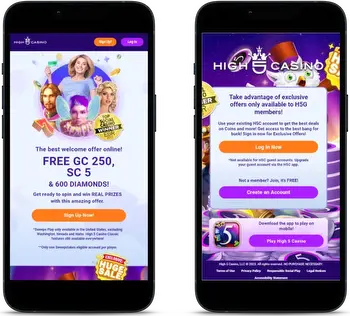 High 5 Sweepstake Casino: Join today, get bonus & play for prizes