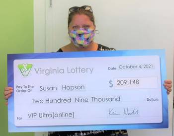Loudoun Woman Wins Nearly $210K Playing VIP Ultra Online Game