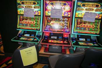 Operating slot machines outside of casinos is illegal