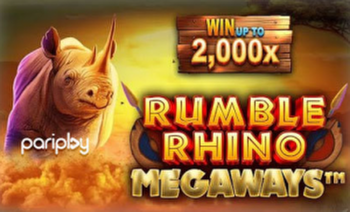 Rumble Rhino Megaways is the latest online slot released by Pariplay