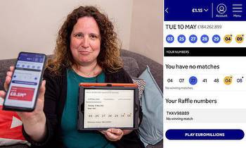 Single mother-of-four misses out on £3.6m EuroMillions jackpot by swapping usual numbers
