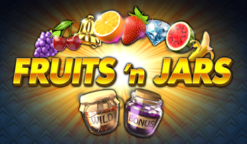 Spin the reels of a new fruit title by Red Rake Gaming Fruits'n Jars