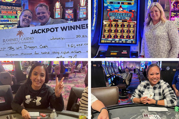 Top 5 jackpots in January 2024 in the Las Vegas Valley
