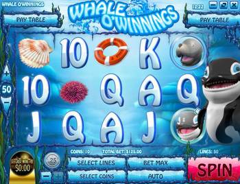 Wild Casino New Slot: Whale O'Winnings Offers High-Value Icons
