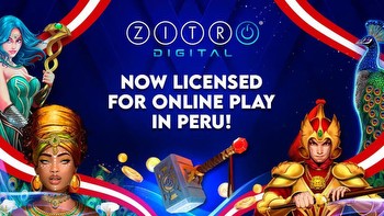 Zitro Digital authorized as online slot supplier in Peru