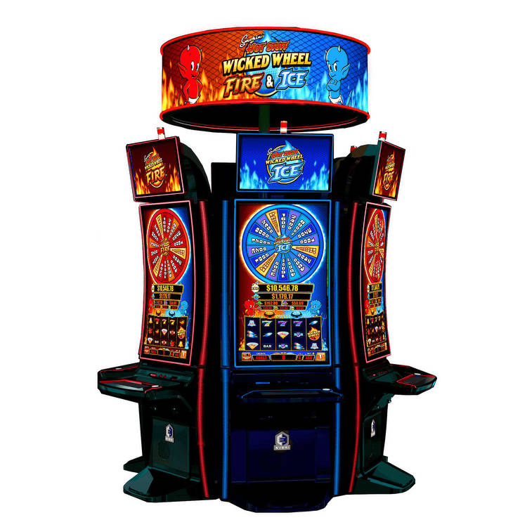 Smokin’ Hot Stuff Wicked Wheel Fire & Ice also features a new, frequent, bank-wide jackpot enhancement that delivers a limited-time boost to upgrade any awarded progressive prize in the pick bonus with the next largest progressive prize instead.