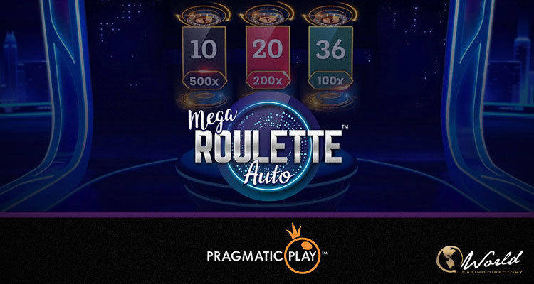 New Pragmatic Play Release Auto Mega Roulette is Live