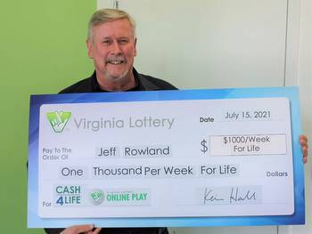 $1 Million Awarded To Haymarket Man By Virginia Lottery