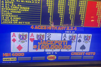 $100,000 video poker jackpot hits at Rio in Las Vegas