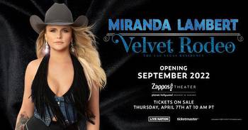 11 Fun Facts About Miranda Lambert's Velvet Rodeo: The Las Vegas Residency