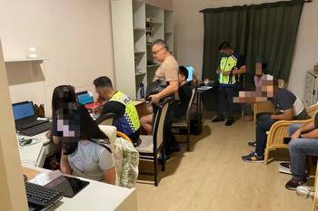 13-year-old among nine Indonesians nabbed in raid on online gambling call center in Kuching