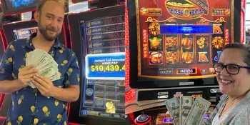 2 guests hit slot jackpots at Las Vegas airport