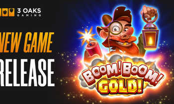 3 Oaks Gaming rolls out feature-rich Scatter Pays hit Boom! Boom! Gold!