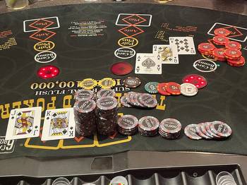 $377K jackpot won at Las Vegas Strip casino in three card poker