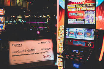 $620,813.48 Wheel of Fortune jackpot hits at Cannery in North Las Vegas