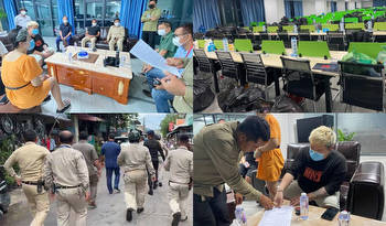 91 arrested and 44 locations raided in Phnom Penh illegal gambling crackdown