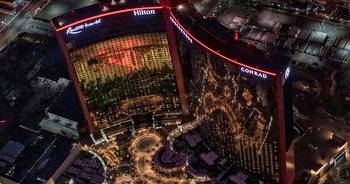 A Las Vegas casino bets against cash