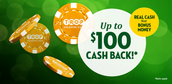 A Review of the Tropicana Casino: Up to $100 cash back