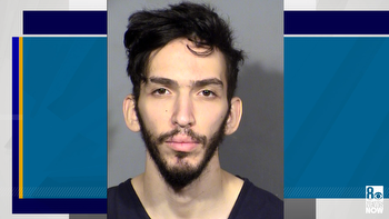 Accused Las Vegas Strip casino robber on probation for prior heist returned to watch police