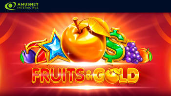 Amusnet Interactive releases latest retro symbol-inspired video slot Fruit & Gold