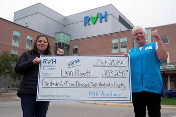 Angus resident takes home record jackpot in RVH Auxiliary 50/50 draw