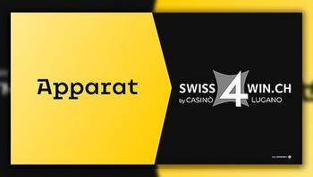 Apparat Gaming goes live on Casino Lugano's Swiss4Win