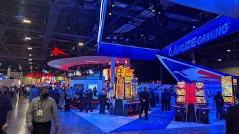 Aruze stands out at G2E Las Vegas with Go Go Claw, Roll to Win Craps and Muso Dragon