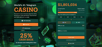 As GambleFi Shows Strength Best Telegram Crypto Casino TG Casino Hammers Past $1.8M Raised in Presale