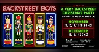 Backstreet Boys returning to Las Vegas Strip for 2021 holiday series