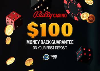 Bally Casino promo: $100 money back guarantee