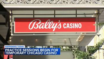 Bally's Chicago Casino: Practice sessions at Medinah Temple to begin Wednesday ahead of potential opening this weekend