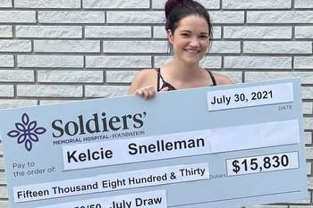 Barrie nurse wins $15K jackpot in Soldiers' Memorial 50/50 draw
