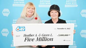 B.C. woman and sister share $5M Lotto 6/49 jackpot
