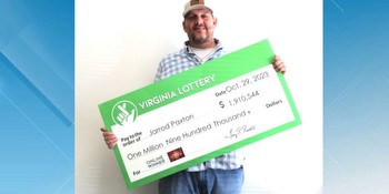 Bedford man wins $1.9 million from Virginia Lottery