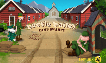 Beetle Bailey arrives on the reels via Lady Luck Games in King Features partnership