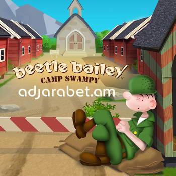 Beetle Bailey now available exclusively at Adjarabet