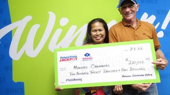 Benton County woman claims $220k lottery jackpot
