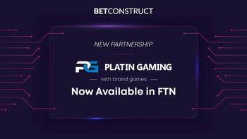 BetConstruct enhances its offerings through partnersip with slot games provider Platin Gaming