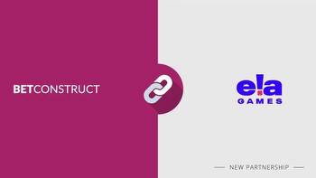 BetConstruct signs partnership with games supplier ELA Games