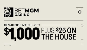 BetMGM bonus code for sports and casino: Claim up to $2,525 in bonus credits this week