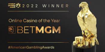 BetMGM is the AGA Online Casino of the Year