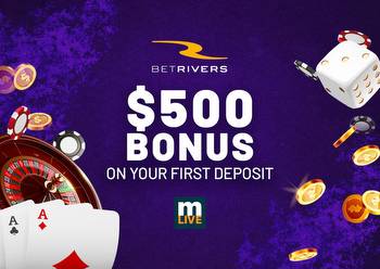 BetRivers Casino MI: Enjoy live dealer games with a welcome bonus of up to $500