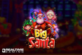 Big Santa can cover 60% of the reels with a single symbol on this holiday slot at RTG