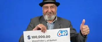 Bolton man wins $100,000 playing Lotto 6/49 for the second time