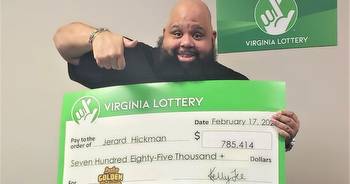 Boredom led this Richmond man to win record $785,414 Virginia Lottery prize