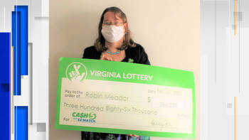 Botetourt County woman wins nearly $400,000 from a lottery ticket she bought online