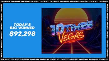Bovada Casino: $92K Jackpot Won on 10 Times Vegas