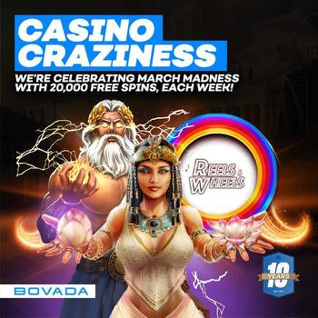 Bovada Casino March Madness: Grab Free 20,000 Spins Until March 31