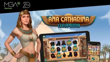 Brazilian Ana Catharina dresses up as Cleopatra for new MGA Games’ casino slot
